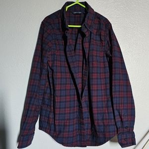 Janie and Jack brushed twill shirt